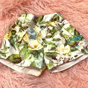 Mayoral shorts tropical floral size 4